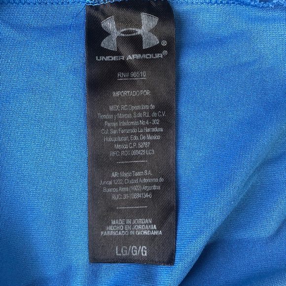 UNDER ARMOUR The Tech Tee Mens Large Royal Blue Short Sleeve T-Shirt - Picture 5 of 9